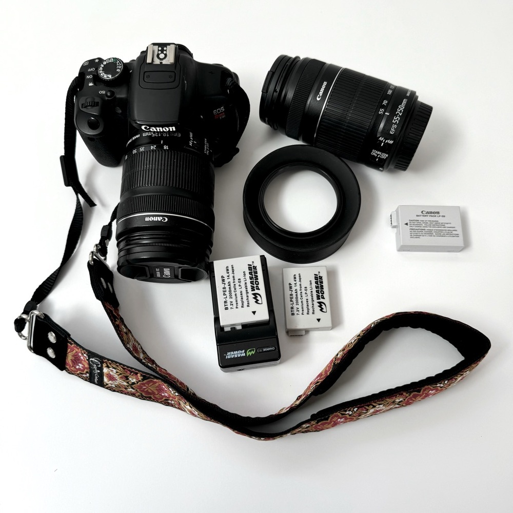 📸Canon Rebel T4i - everything you need to start photography!